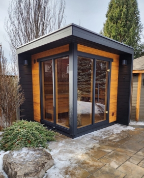 Saunahaus Thermoholz